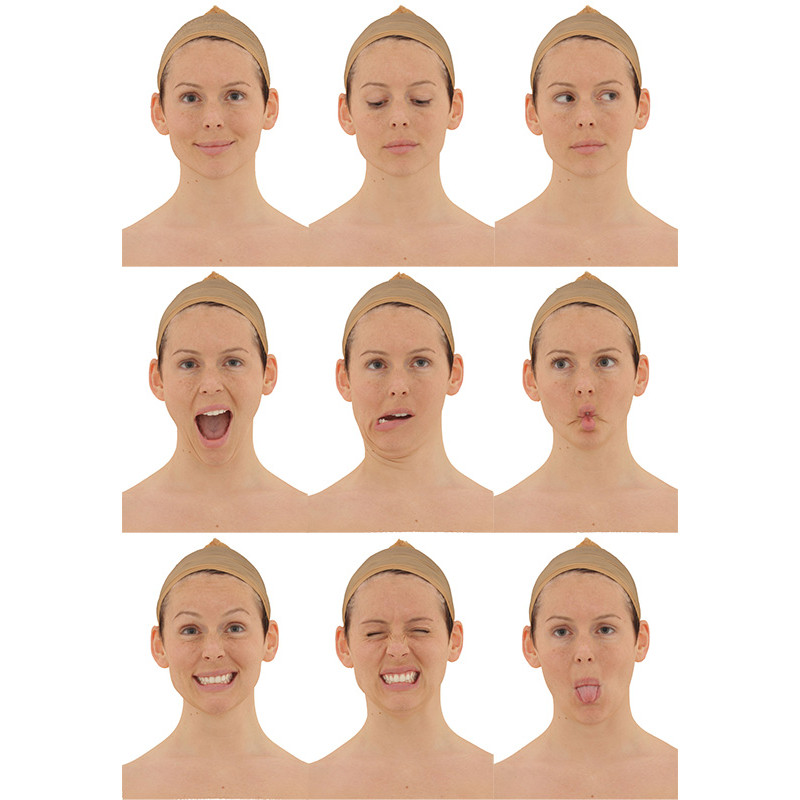 3d Face Models 3d faces from 3d scans